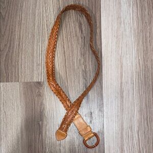 Target Women's Braided Tan Belt